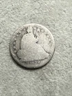 1839 O Seated Liberty Dime No Drapery AG Almost Good Condition Nice Coin 7962