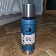 Image of BN Stanley Classic Bottle 0.75L 25oz Blue | Large Vacuum Flask