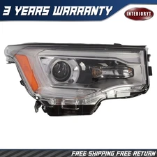 Right Side Halogen Headlight w/ LED DRL 84396068 RH For 2017-2019 GMC Acadia