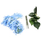 20 PCs simulierte Hortensie -Bouquet künstliche Blüten Verzierungen für