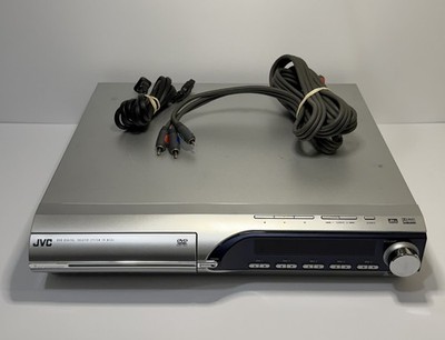 JVC DVD Player XV-THM505 Silver 5 Disc Home Theater System