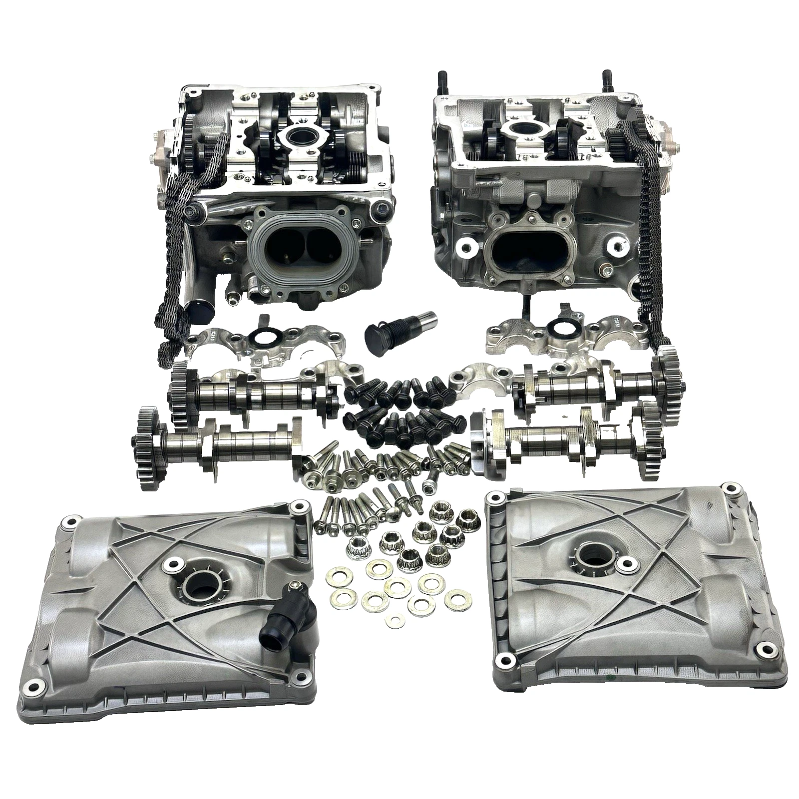 2016 - 2019 DUCATI PANIGALE 959 CYLINDER HEAD CAMSHAFTS ENGINE TOP END SILVER