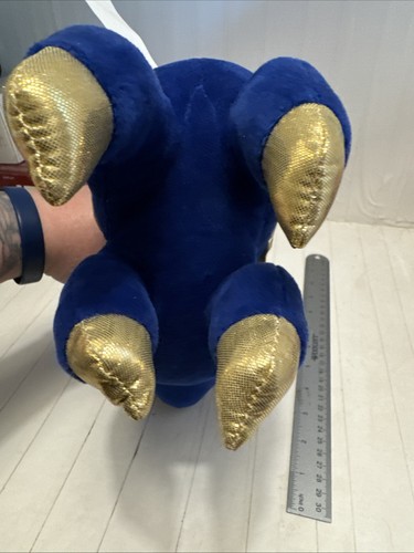 2022 Kellytoy Plush BLITZEN Stuffed Animal Santa's Reindeer Royal Blue Gold 14" - Picture 18 of 22