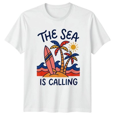 Das Meer ruft T-Shirt Surfen Strand 2026 Geburtstag Geschenk für Sie und Ihn