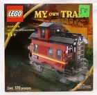 2001 LEGO My Own Train 10014 Caboose Set New in Sealed Bags with Box