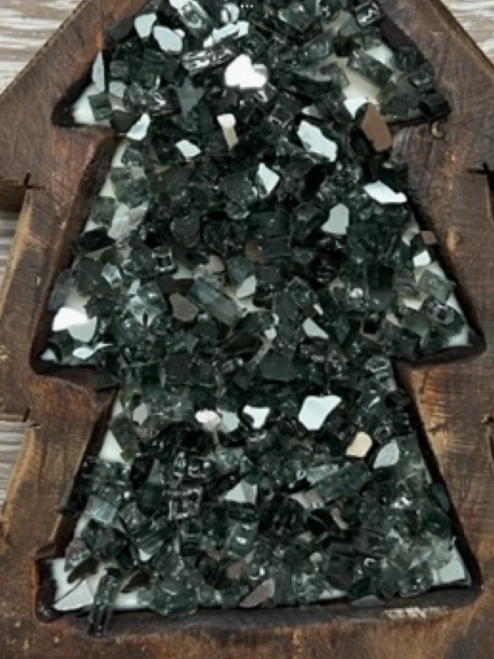 VELA TIGELA MASSA ÁRVORE CINTILANTE NATAL - Imagem 2 de 4