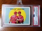 2018 Archives #303 HALO HEROES SHOHEI OHTANI & MIKE TROUT PSA 10 ANGELS MVP
