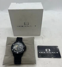 BRAND NEW Oceanaut Original Men's Black Dial Watch OC0997 In Box
