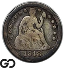 1848 Seated Liberty Dime