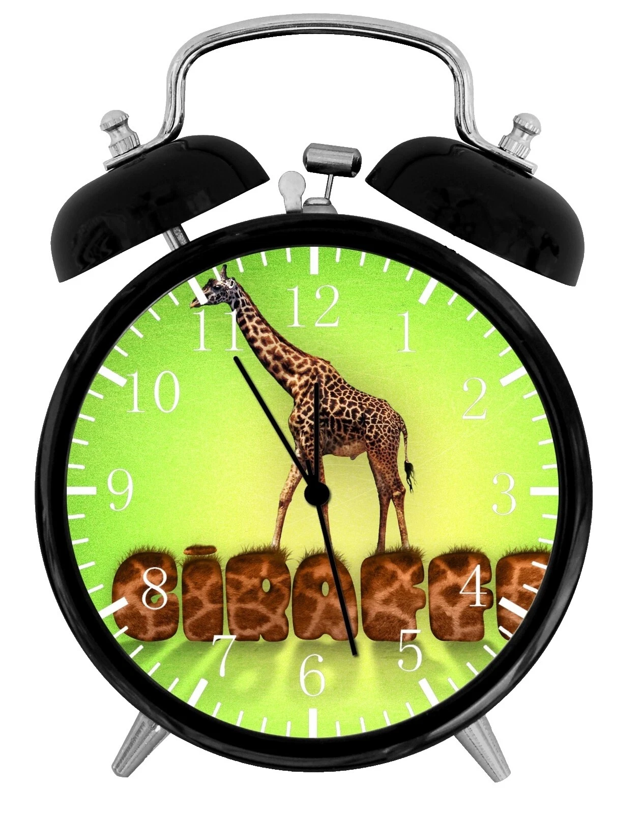 Relojes despertadores de negro de Jirafa y Radio Reloj