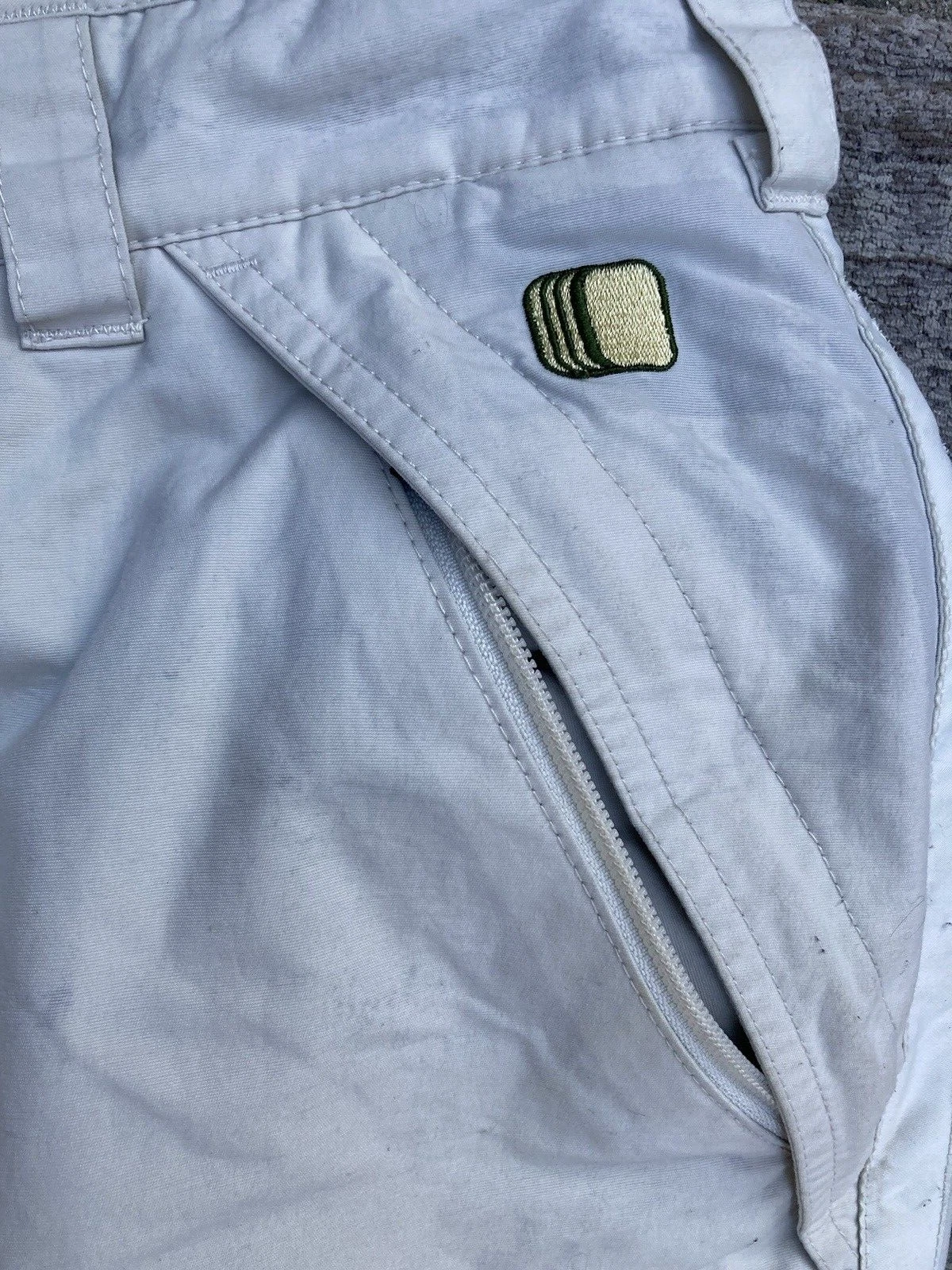 burton snow straight solid button zip ski poly lined stain pants