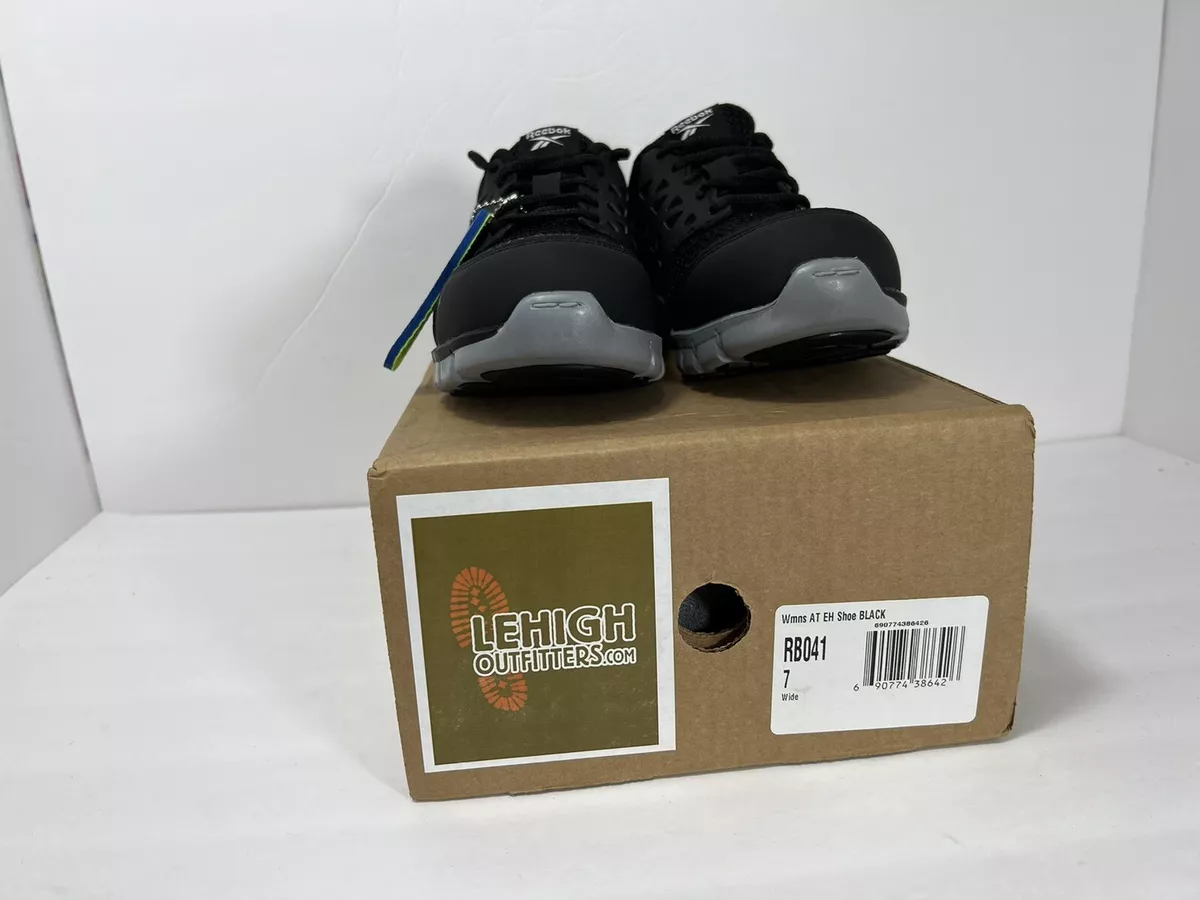 Reebok Work Women s RB041 Sublite Cushion Athletic Work Shoe Alloy Toe Sz 7W NIB