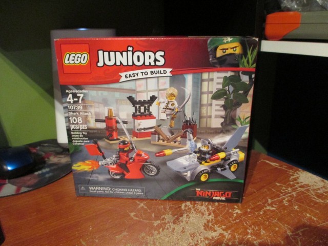 LEGO 10739 Juniors Ninjago Shark Attack 108pcs in Hand for sale online | eBay