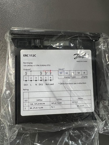 Controlador electrónico de refrigeración ERC112C de 1 pieza - Imagen 1 de 2