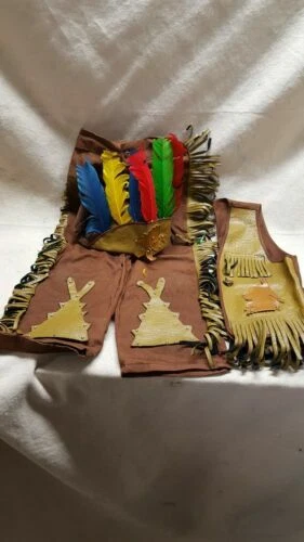 Traje completo de plumas disfraces para niños