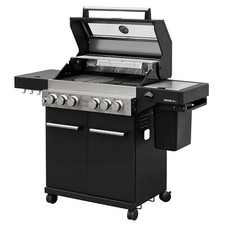 Feuergott Gasgrill Hektor 4B-S BBQ-Station inkl. Abdeckhaube