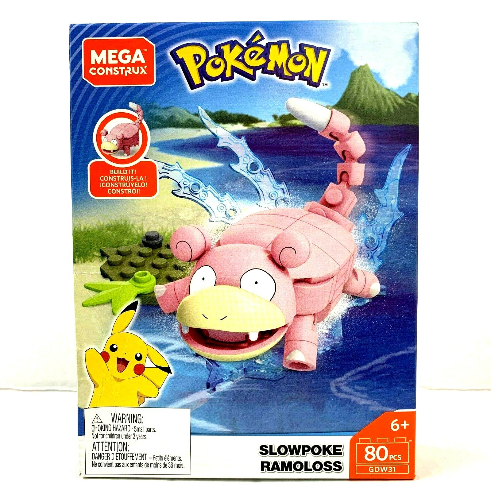 mega construx pokemon slowpoke