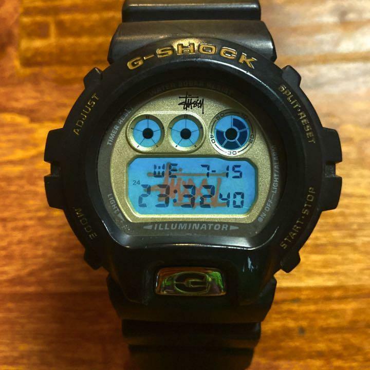 G-SHOCK × STUSSY limited Watch DW-6900 25th anniversary Memorial