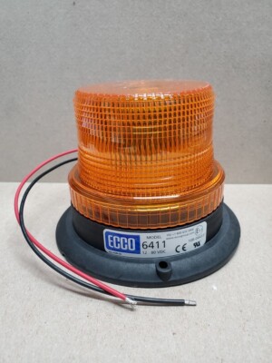 ECCO 6411 STROBE AMBER 12-80VDC