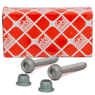 FEBI BILSTEIN 2x febi Montagesatz Federbein Radlagergehäuse Stoßdämpfer für AUDI VW vorne