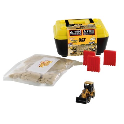 CAT Micro 906 Radlader Playbox Kit mit MOTION SAND  ca. 1:87 - Carrera 37085963