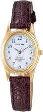 CITIZEN Q Q Watch FREE WAY Solar Power Waterproof AA95-9917 Ladies japan F/S new