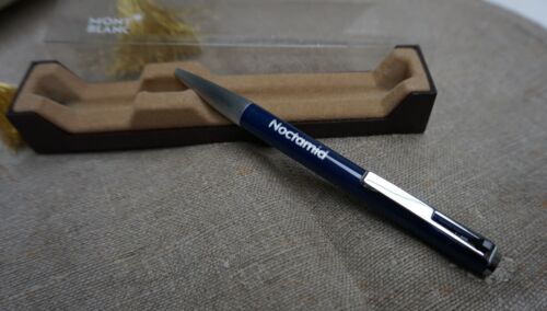 Długopis Montblanc reklama noctamidu niebieski z mechaniką klipów (F24-139) - Zdjęcie 1 z 4