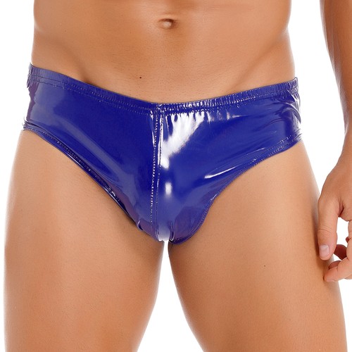Calzoncillos para hombre cintura elástica bragas aspecto húmedo ropa interior transpirable pantalones cortos suaves - Imagen 67 de 106
