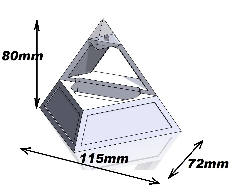 Pyramide Daft Punk custom LEGO Coachella live 2006 (disponible) - Bild 4 von 4
