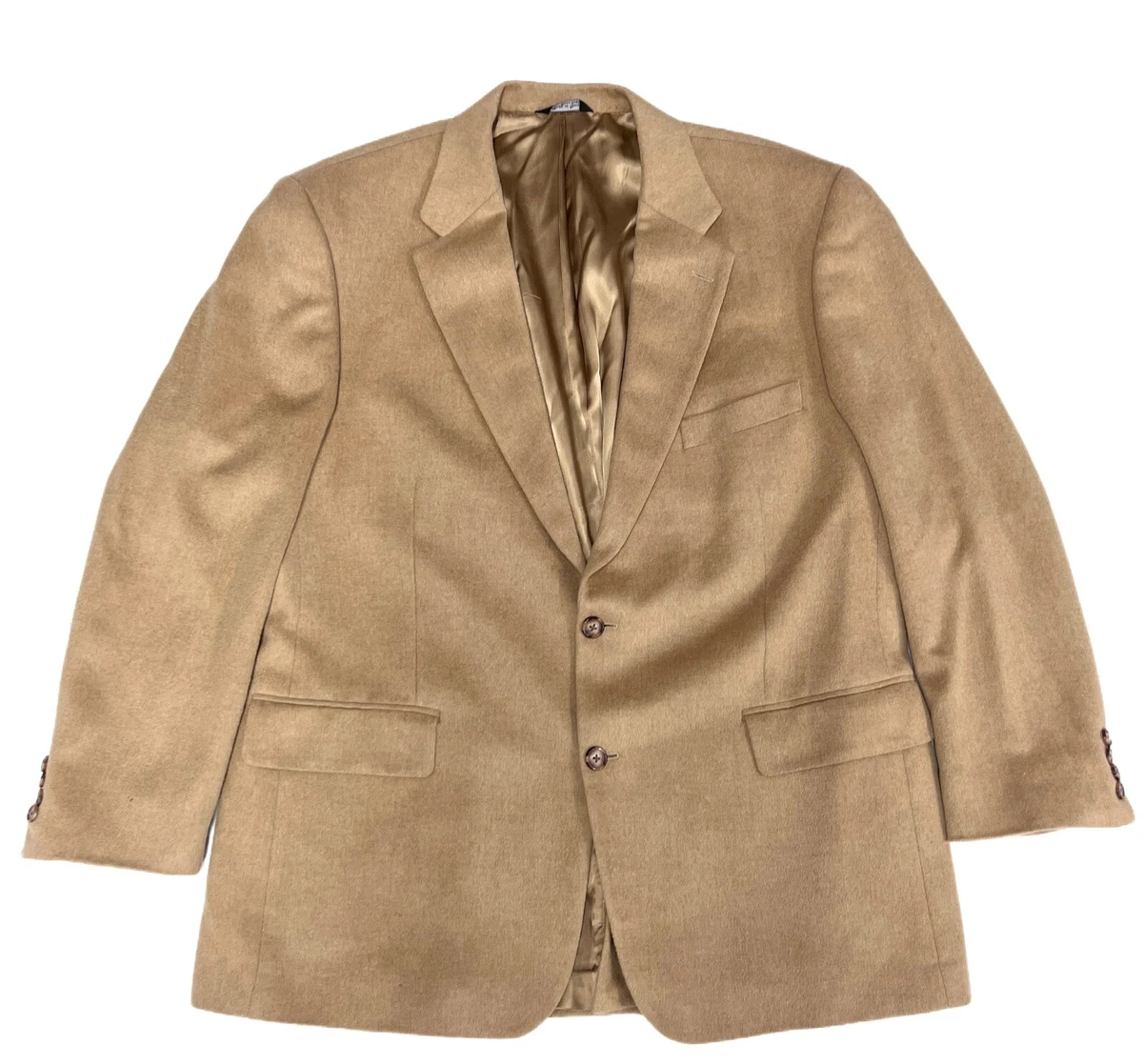 Bill blass camel hair sport best sale coat