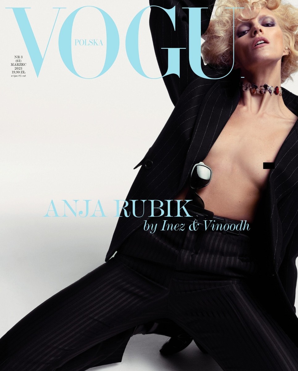 女性情報誌 Vogue Poland March 2023 Anja Rubik VOGUE Poland 3/2023, March 2023 ANJA RUBIK on cover