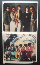 VTG Jackson 5 Stickers Kellogs 1984