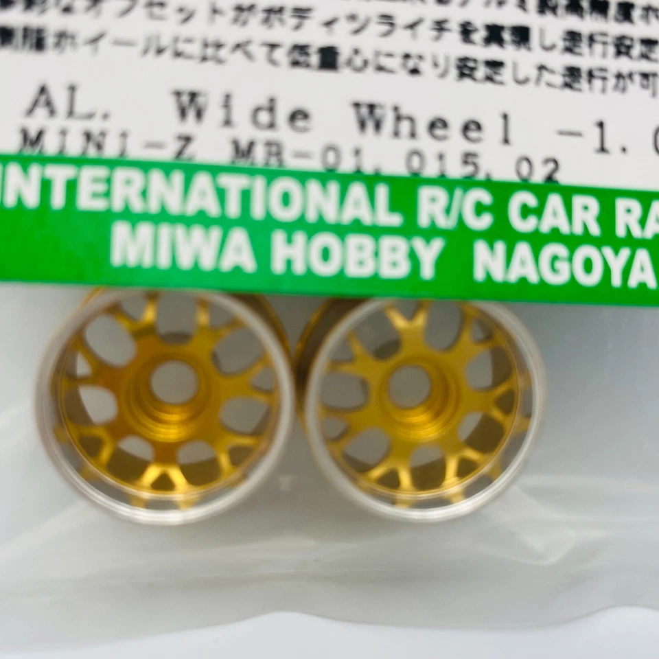 Kyosho MINI-Z Wheel Set Aluminum Wheel Team ATLAS OP8-121 - Image 3 of 4