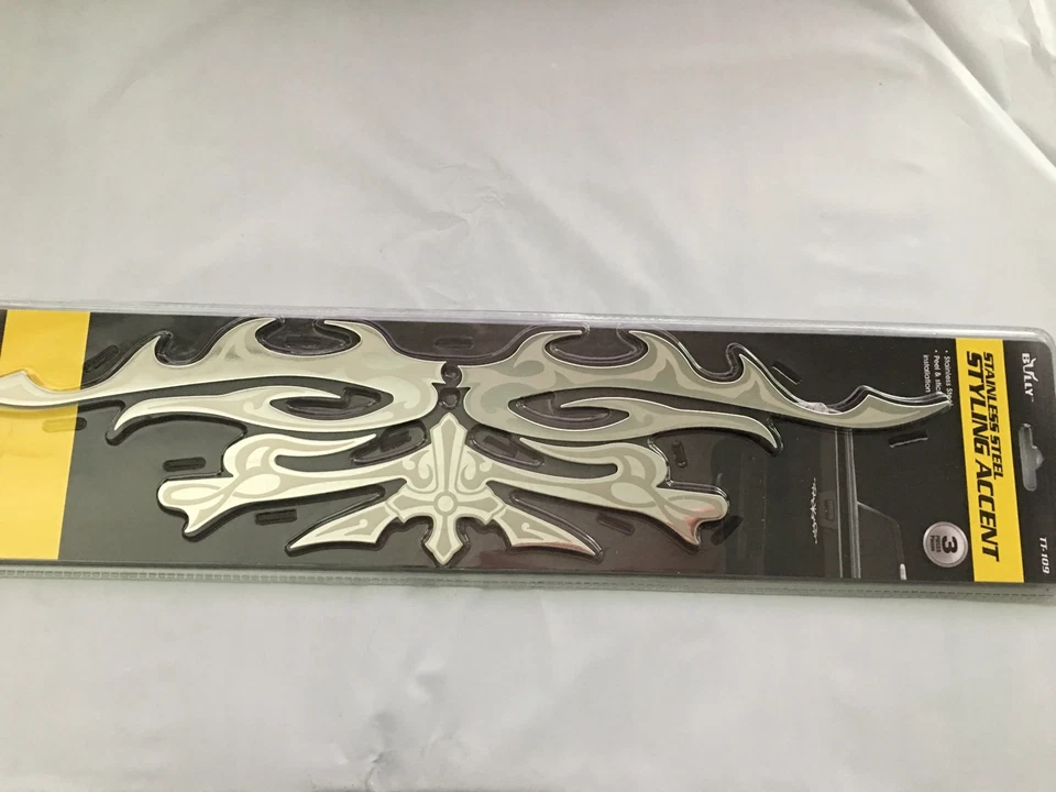 3pc Bully Stainless steel Styling Accent Emblem fits GMC SUV Trucks — 第 3/4 张图片