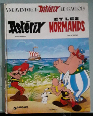 dargaud  ASTERIX ET LES NORMANDS    hardcover in french