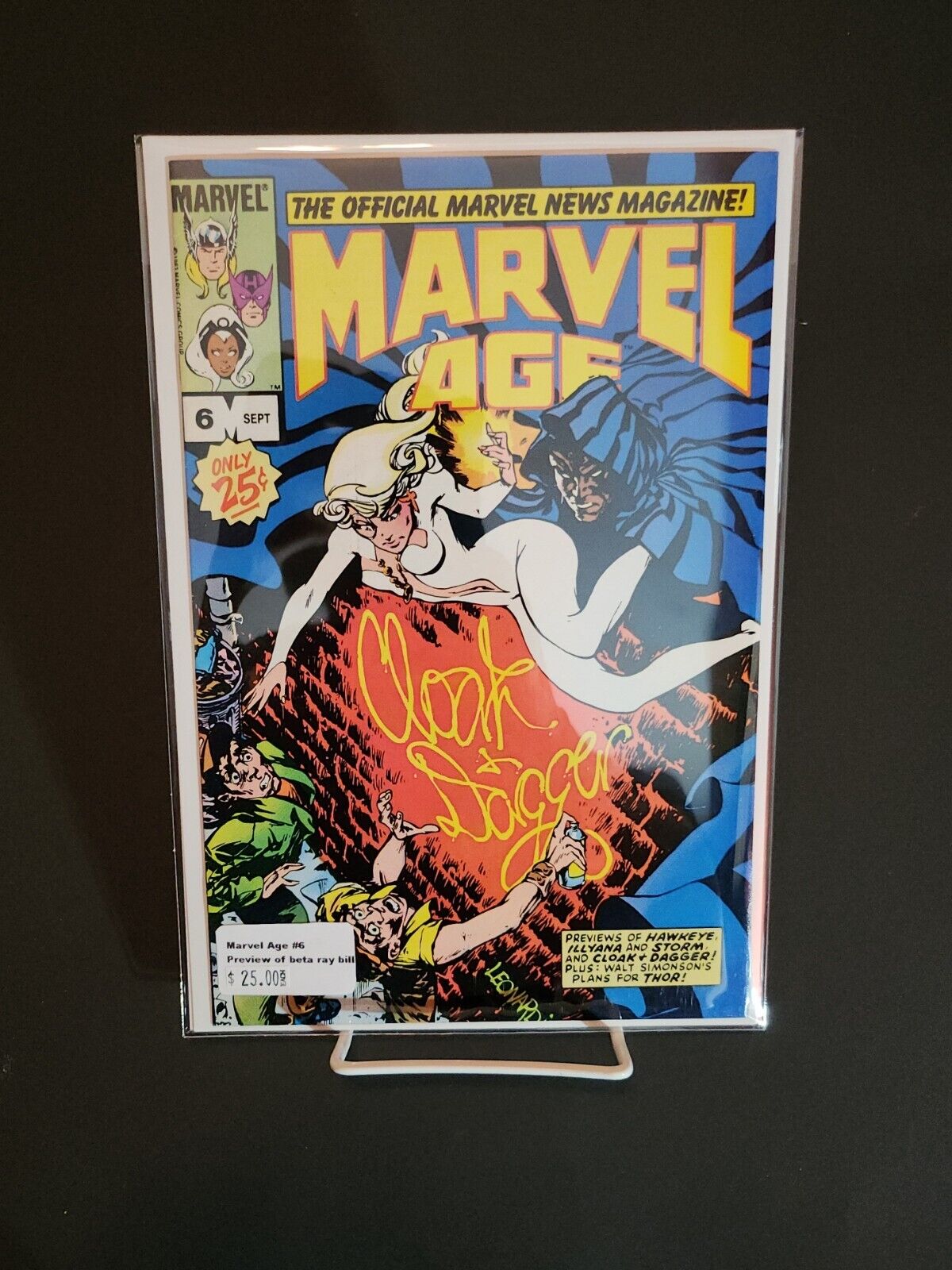 Marvel Age #6 (Marvel 1983) 1st Beta Ray Bill Preview App,Peter Porker SpiderHam