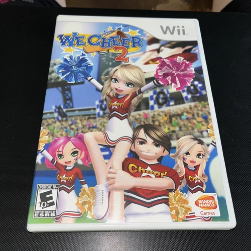 Nintendo Wii We Cheer 2 Video Game Complete With Manuel