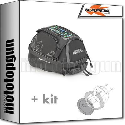 KAPPA TANK BAG RA309R2 16 LT TANKLOCK + FLANGE TRIUMPH TIGER 900 2022 22 2023 23