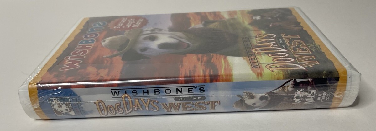 Vintage Movie Wishbone Dog Days of the West VHS Tape 1998