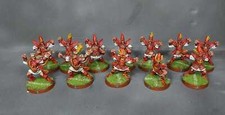 Equipe BloodBowl Hauts elfes 3rd Edition Pro Painted / Team Galadrieth Gladiator