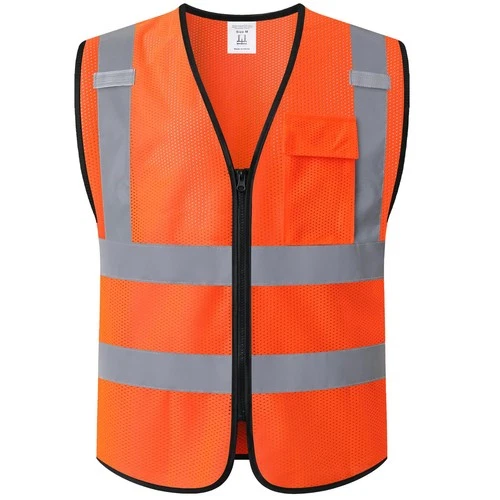 Kazsaifo Hi Vis Construction Safety Vest for Men 3X-Large, Orange - product listing photo