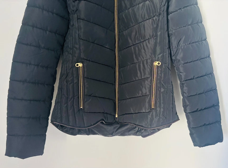 Joules Women's Gosway Navy Blue Jacket SIZE UK 12 EUR 40 US 8 Great Condition — 第 4/4 张图片