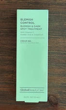 Global Beauty Care CREAM GEL Blemish Control & Dark Spot Treatment 0.5 Fl Oz