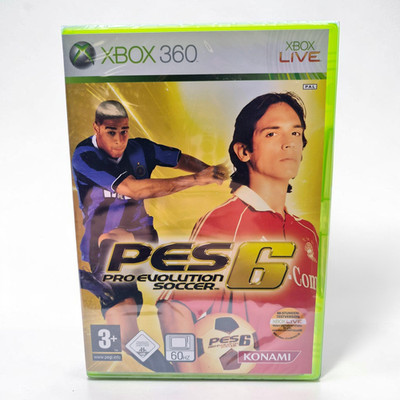 Pro Evolution Soccer 6 PES6 Xbox 360 X360 Neu OVP Versiegelt