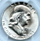1955 Franklin Half Dollar, PCGS MS64