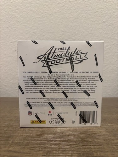 2024 Absolute Football Mega Box NFL Trading Cards Factory SEALED - 1 AUTO or Mem