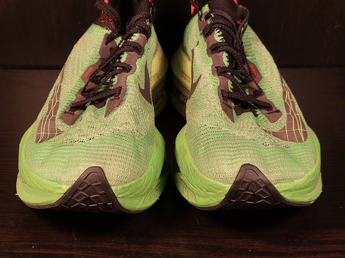 Nike Atomknit Ekiden Zoomx Mens Size 11.5 DZ4784-304 Green Color