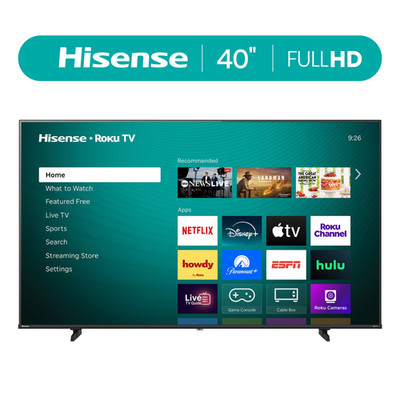 Hisense 40'' Full HD LED Smart TV BRAND NEW OPEN DAMAGED BOX