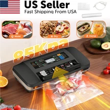 85Kpa Commercial Vacuum Sealer Machine Double Pump Food Storage Liquid/Moist Dry