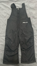 Arctix Toddler Insulated Snow Bib Overalls Size 5K Black Style 1575 Waterproof